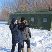 18 февраля на базе парашютной вышки состоялось ежегодное спортивное мероприятие — военно-техническая эстафета.