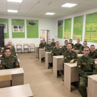 18 юношей НХТИ завершили первый семестр в Военном учебном центре КНИТУ.