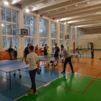 Первенство института по настольному теннису