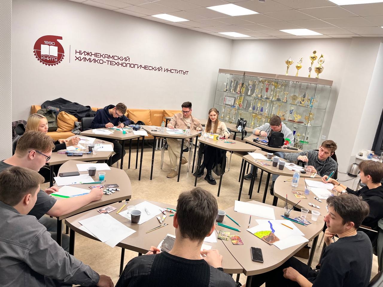 Прошла арт-сессия «Мозаика мышления»!