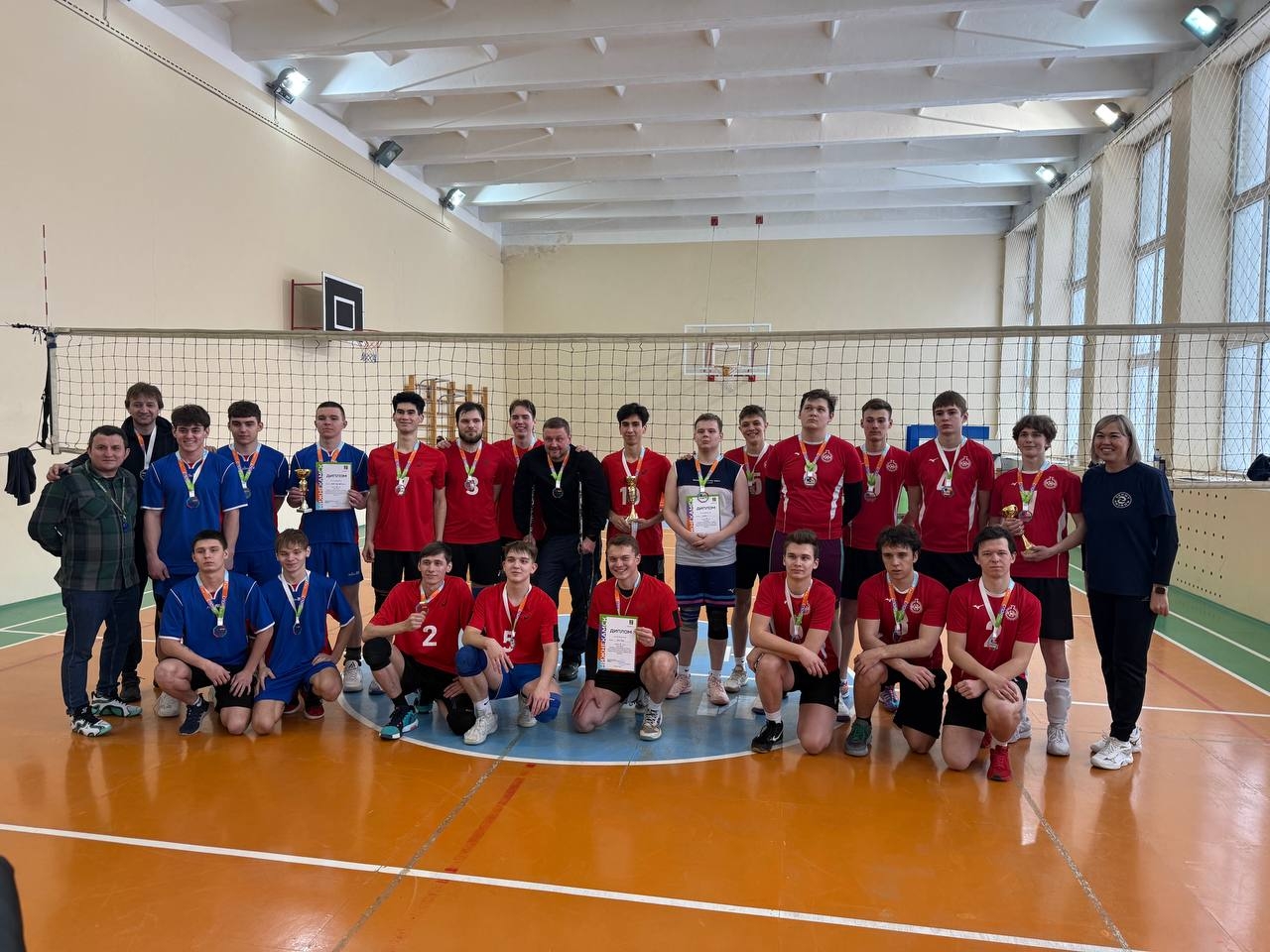 Спартакиады среди студентов ссузов и вузов города