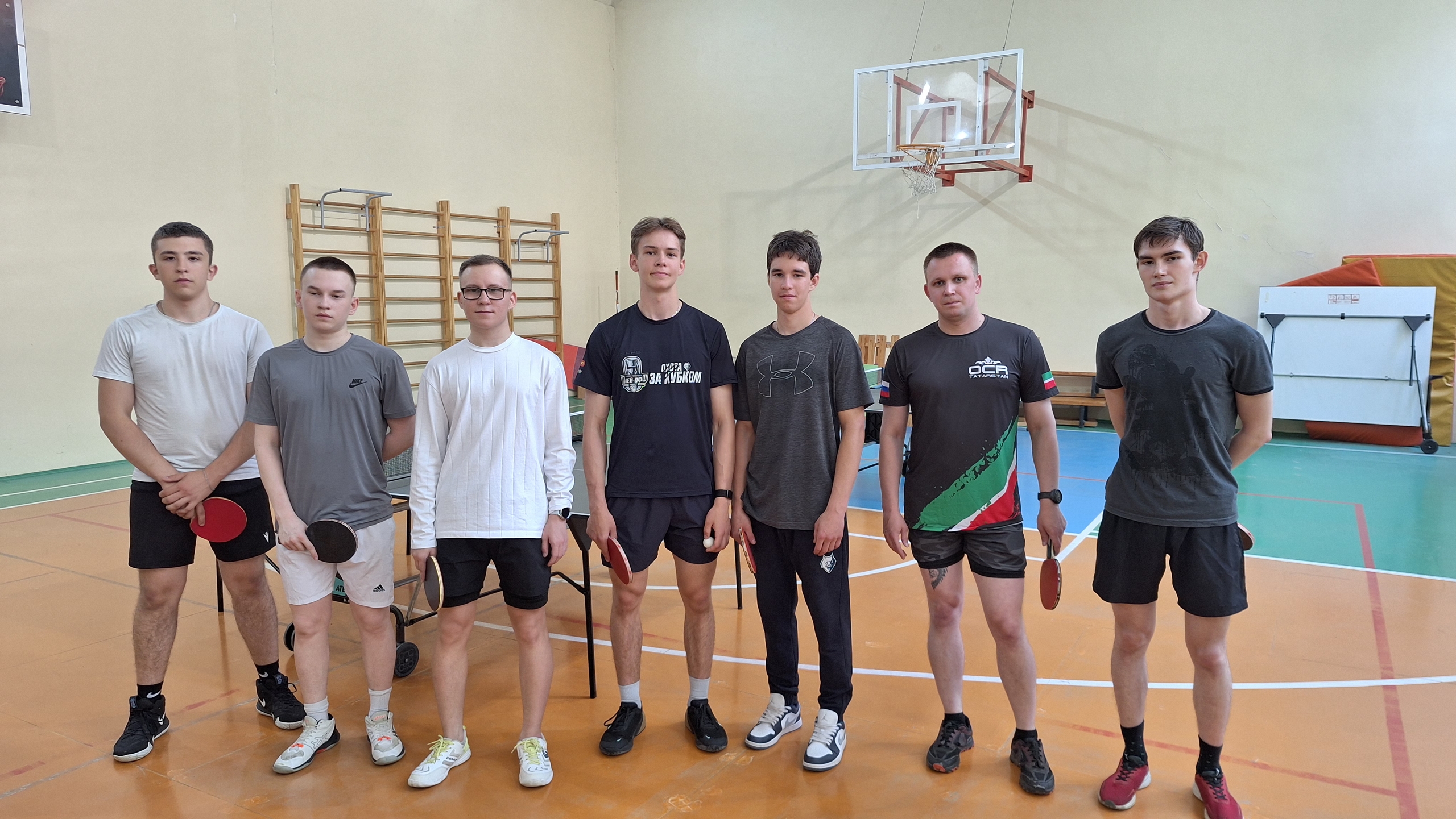Прошли соревнования по настольному теннису